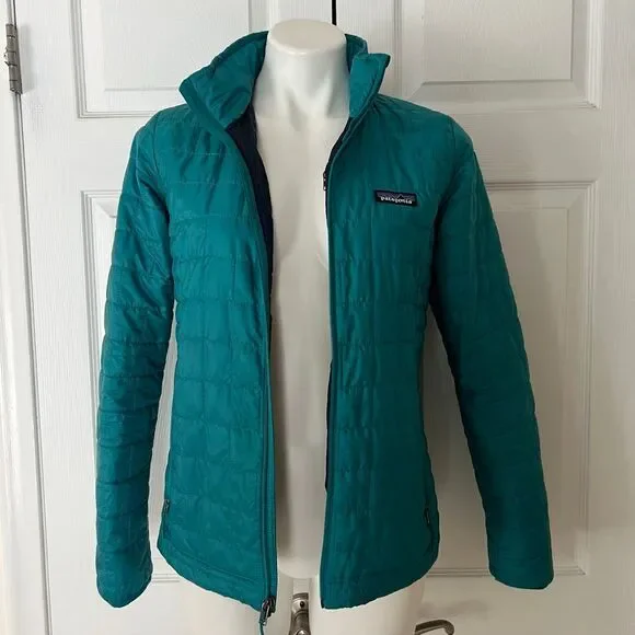 Patagonia Nano Puff Jacket Teal - Picture 2 of 8